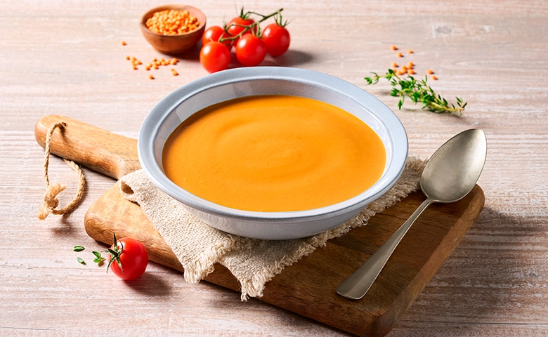 Tomaten-Linsencremesuppe (einzeln verpackt)