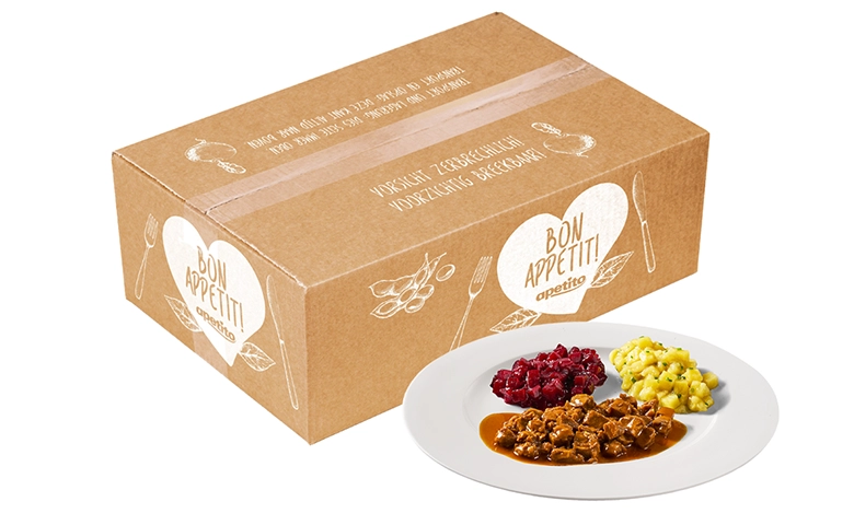 7 verschillende zacht & kleingesneden maaltijden (IDDSI 6)