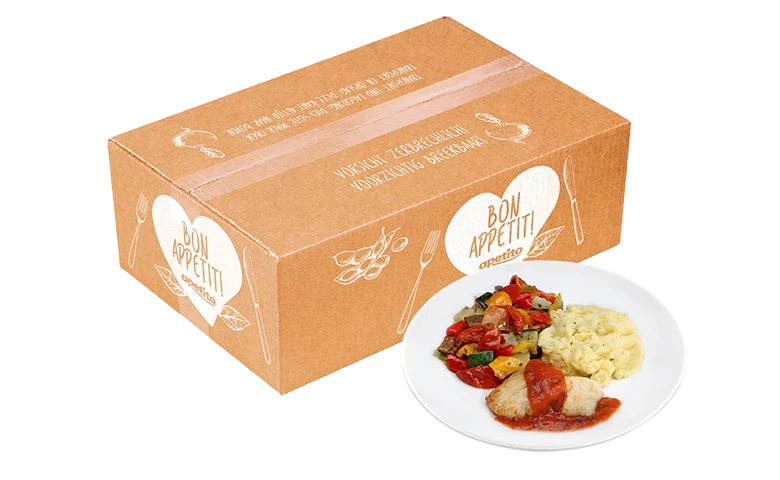 7 verschillende keuze van de kok maaltijden